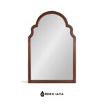 OYONO – Cermin Dekorasi Ruangan / Cermin Dinding kayu Jati / Cermin Hiasan Dinding