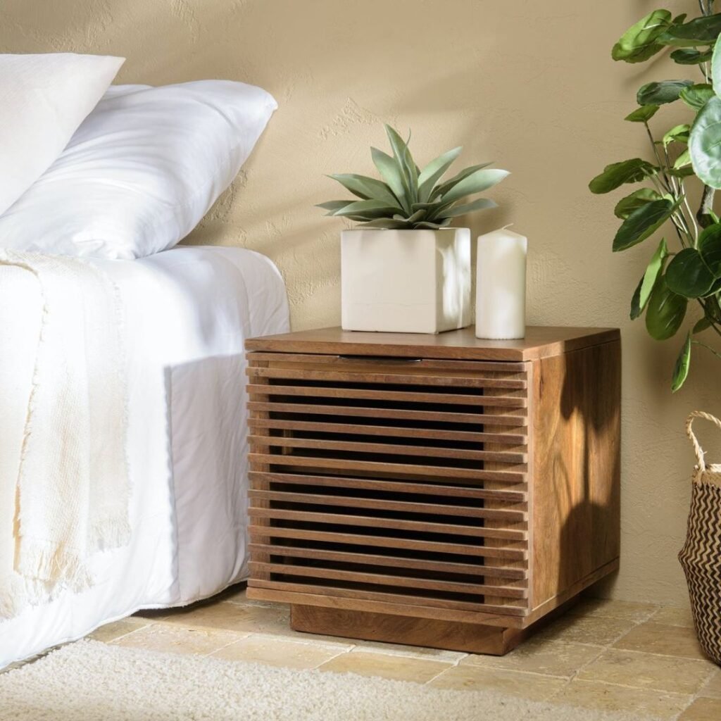 ARENA – Nakas Kayu Jati / Bedside Table Minimalis / Meja Samping Tempat ...