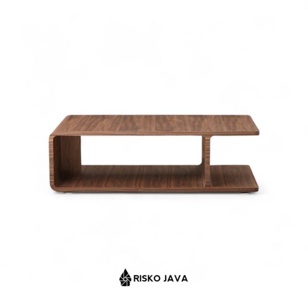 BYRNE - Meja Ruang Tamu / Meja Kayu Jati Ruang Penyimpanan / Coffe Table Minimalis
