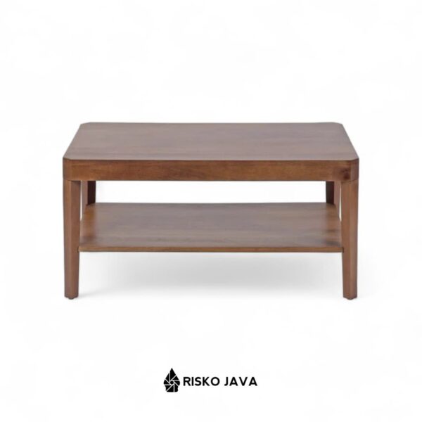 JAYDEN - Meja Ruang Tamu / Meja Kayu Jati Ruang Penyimpanan / Coffe Table Minimalis