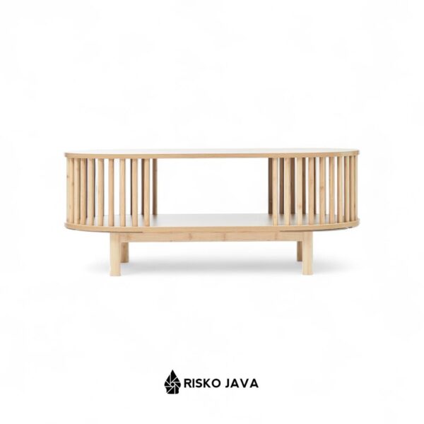 SKIPPER - Meja Ruang Tamu / Meja Kayu Jati Ruang Penyimpanan / Coffe Table Minimalis