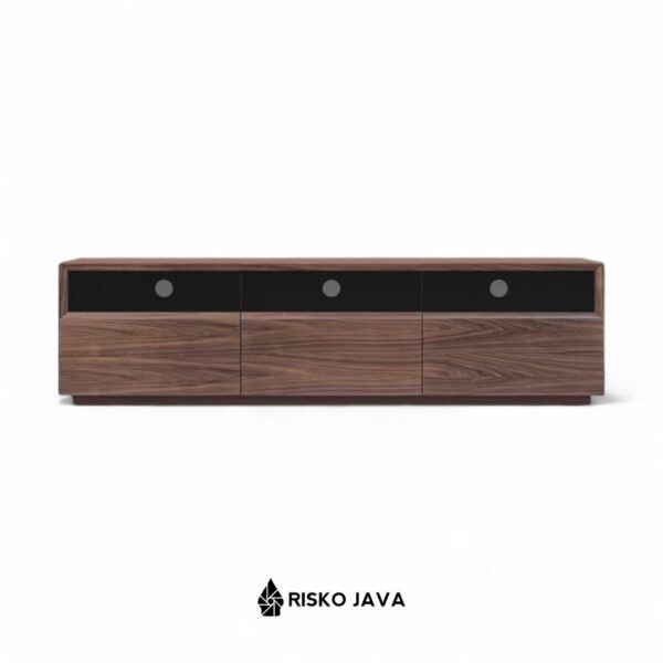 YOUSSEF - Meja Tv Kayu Jati / Cabinet Tv Minimalis / Rak Tv Laci Penyimpanan