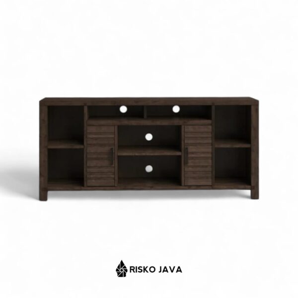 SIDI - Meja Tv Kayu Jati / Rak Tv Minimalis / Cabinet Tv Ruang Penyimpanan