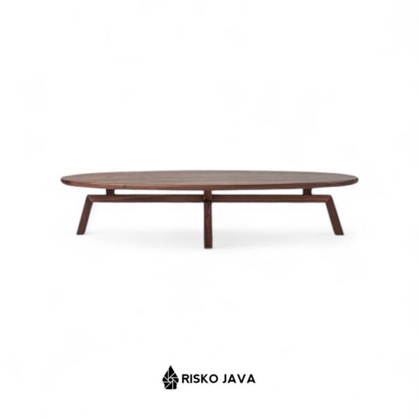 ADOMAH - Meja Ruang Tamu / Meja Kayu Jati Persegi Panjang / Coffe Table Minimalis