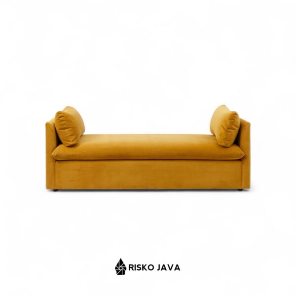 FRAULO - Sofa Kayu Jati / Sofa Minimalis Seater 2 / Sofa Ruang Tamu