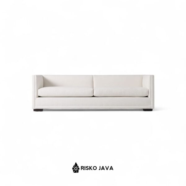 SIEBE - Sofa Kayu Jati / Sofa Minimalis Seater 2 / Sofa Ruang Tamu