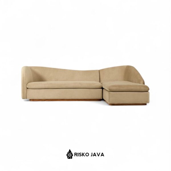 BAKAYOKO - Set Sofa Sudut Kayu Jati / Sofa L Minimalis / Sofa Ruang Tamu