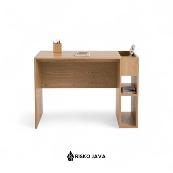 DIKE - Meja Belajar Kayu Jati / Meja Kantor Minimalis / Meja Ruang Kerja