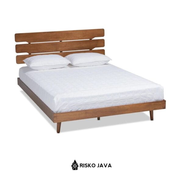 BECKETT - Dipan Kayu Jati Minimalis Modern / Rangka Dipan Tempat Tidur Minimalis / Dipan Tempat Tidur