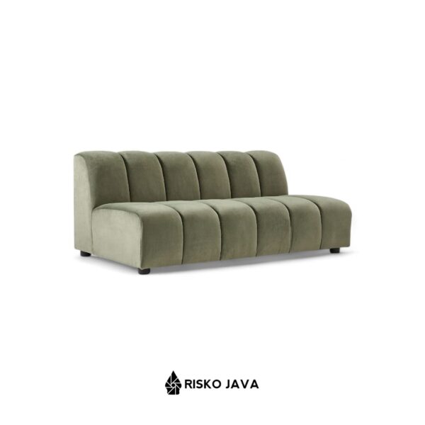 VASILIS - Sofa Kayu Jati / Sofa Ruang Tamu / Sofa Minimalis Seater 2