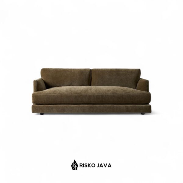 JENSEN - Sofa Kayu Jati / Sofa Minimalis Seater 2 / Sofa Ruang Tamu