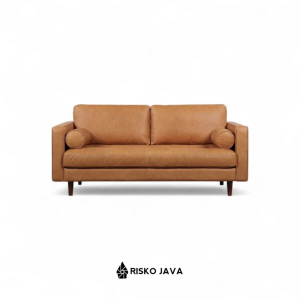 CATHLINE - Sofa Kayu Jati / Sofa Ruang Tamu / Sofa Seater 2 Minimalis