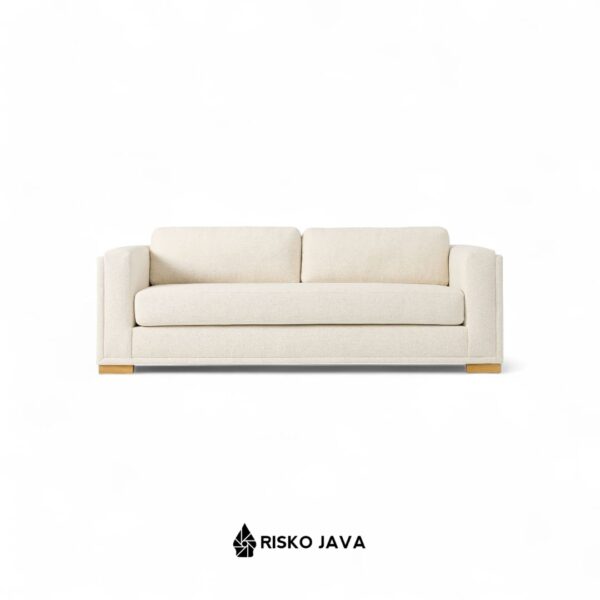 ALONZO - Sofa Kayu Jati / Sofa Ruang Tamu / Sofa Seater 3 Minimalis
