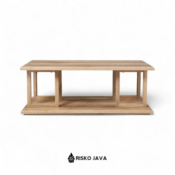 SILDILLIA - Meja Ruangan Tamu / Meja Kayu Jati / Coffe Table Minimalis