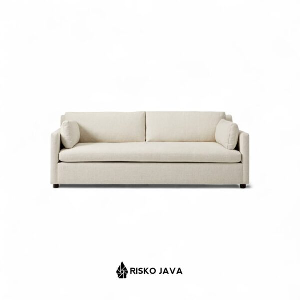 MUKEH -Sofa Kayu Jati / Sofa Ruang Tamu / Sofa Minimalis Seater 2