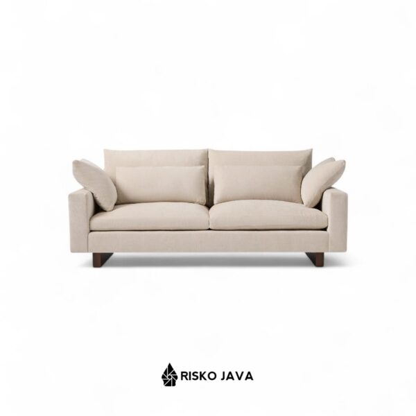 VISUS -Sofa Kayu Jati / Sofa Ruang Tamu / Sofa Minimalis Seater 2