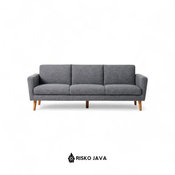 CARBONELL - Sofa Kayu Jati / Sofa Ruang Tamu / Sofa Seater 3 Minimalis