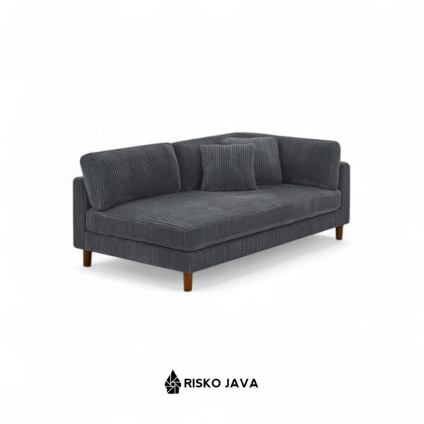 FLAMINGO - Sofa Seater 3 Kayu Jati / Sofa Minimalis Retro / Sofa Ruang Tamu