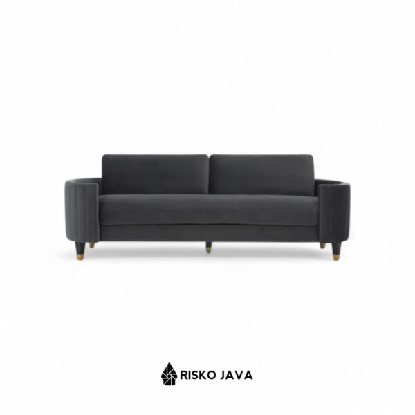 HAMDI - Sofa Kayu Jati / Sofa Ruang Tamu / Sofa Seater 3 Minimalis