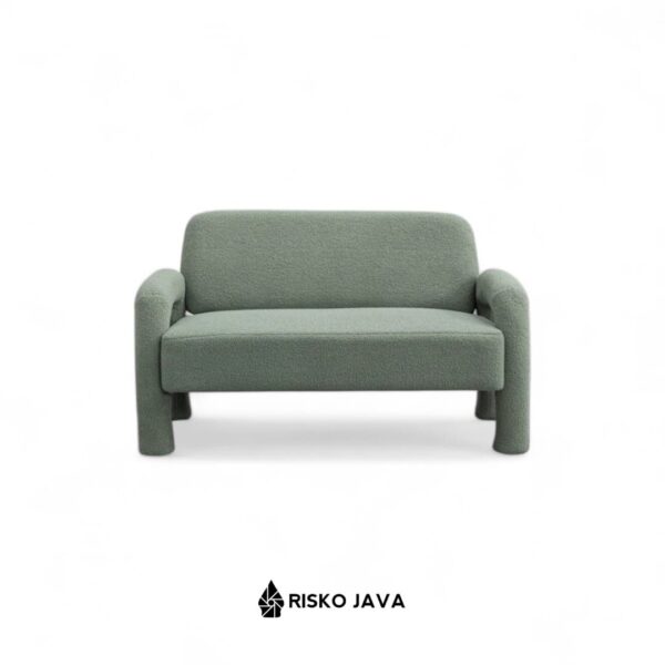 SERGINO - Sofa Kayu Jati / Sofa Ruang Tamu / Sofa Seater 2 Minimalis