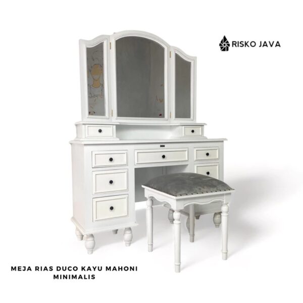 MEYLINA - Meja Rias Duco / Meja Console Modern / Kamar Set Duco Furniture Jepara / Tolet Kayu